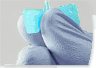 Precision Violet Blue Nitrile Powder Free Exam Gloves